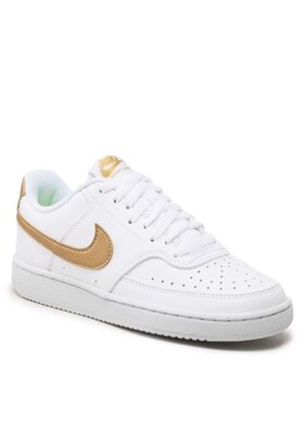 Nike Sneakersy Court Vision Lo Nn DH3158 105 Biały. Kolor: biały. Materiał: skóra. Model: Nike Court