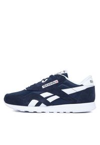 Reebok Sneakersy SS-CLASSIC NYLON 100009276 M Granatowy. Kolor: niebieski. Materiał: skóra, zamsz. Model: Reebok Classic, Reebok Nylon #4