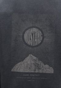 Męska Bluza Nierozpinana Mustang Style Eden Pirate Black 1015925 4088 #6