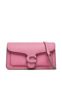 Coach Torebka Tabby Chain Clutch CJ350 LHWPU Różowy. Kolor: różowy. Materiał: skórzane