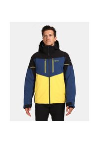 Męska kurtka narciarska Kilpi TONNSI-M. Kolor: żółty. Sport: narciarstwo #1