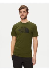The North Face T-Shirt Easy NF0A87N5 Zielony Regular Fit. Kolor: zielony. Materiał: bawełna #1
