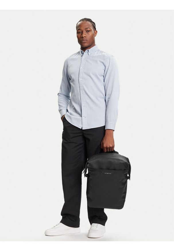 TOMMY HILFIGER - Tommy Hilfiger Plecak AM0AM13495 Czarny. Kolor: czarny. Materiał: skóra