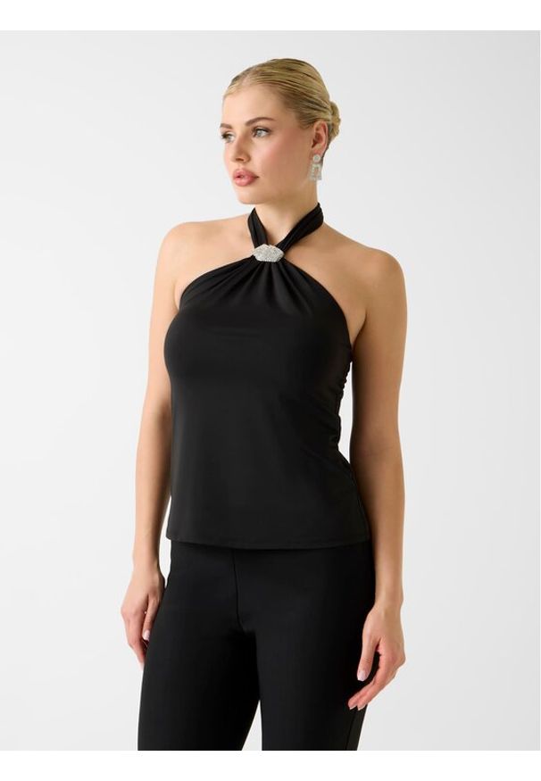 Marciano Guess Top 180076 Czarny Classic Fit. Kolor: czarny