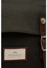 Doughnut - Plecak American Vintage Cordura. Kolor: zielony. Materiał: materiał. Wzór: paski, gładki. Styl: vintage #6