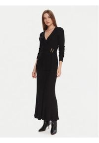Kontatto Spódnica maxi 3M0955C Czarny Regular Fit. Kolor: czarny. Materiał: wiskoza, syntetyk #4
