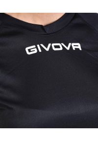 Koszulka Sportowa Givova One Microforata 4XL - Oddychająca i Lekka. Kolor: czarny. Materiał: poliester. Sport: piłka nożna