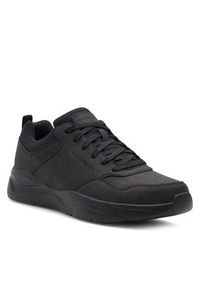 skechers - Skechers Sneakersy LIBERATION 8790157 BBK Czarny. Kolor: czarny. Materiał: materiał, syntetyk, skóra #6