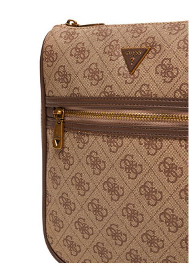 Guess Saszetka HMMILO P5417 Brązowy. Kolor: brązowy. Materiał: skóra