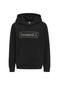 Bluza z kapturem dla dzieci Hummel Tomb. Typ kołnierza: kaptur. Kolor: czarny. Materiał: bawełna #1