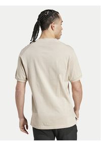 Adidas - adidas T-Shirt Terrex Xploric Logo IK9111 Beżowy Regular Fit. Kolor: beżowy. Materiał: bawełna #5
