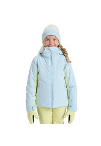 Roxy - Kurtka do sportów zimowych techniczna damska FREE JET BLOCK 10K. Kolor: niebieski. Materiał: poliester, materiał. Sezon: zima. Sport: narciarstwo #1