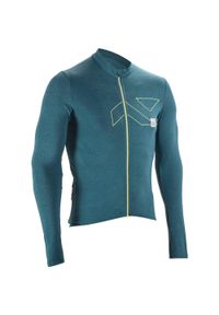 Koszulka rowerowa LEATT Jersey MTB Endurance 4.0 Long Sleeve. Kolor: wielokolorowy, niebieski, zielony. Materiał: jersey. Długość rękawa: długi rękaw