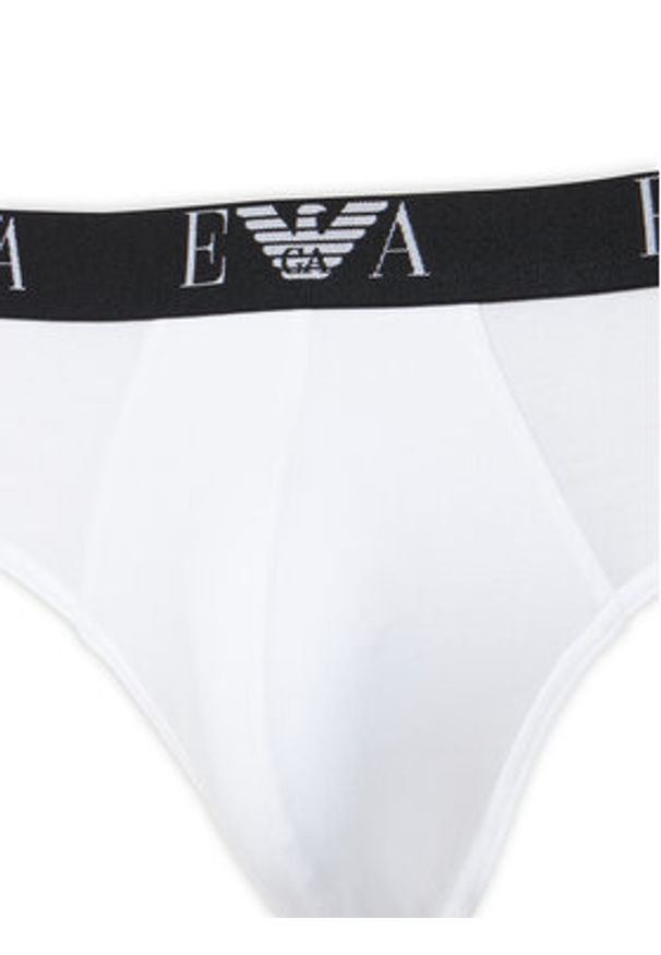 Emporio Armani Underwear Komplet 3 par slipów EM000258 AF14131 M0066 Biały. Kolor: biały. Materiał: bawełna