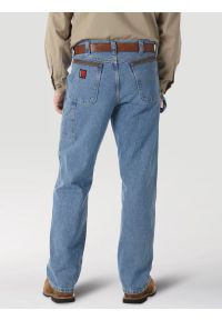 Wrangler - WRANGLER RIGGS WORKWEAR CARPENTER VINTAGE INDIGO 3W020VI. Styl: vintage #8