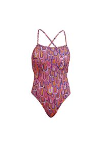 FUNKITA - Strój pływacki jednoczęściowy damski Funkita Strapped In One Piece. Kolor: różowy