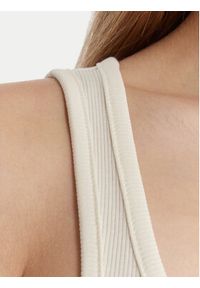 Guess Jeans Top W6RP20 KA0H1 Écru Slim Fit. Materiał: bawełna #4