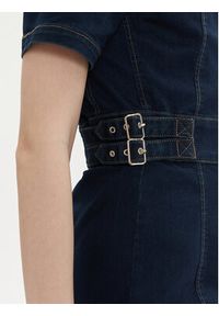Morgan Sukienka jeansowa 231-RZOE Granatowy Slim Fit. Kolor: niebieski. Materiał: jeans #6