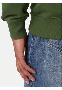 TOMMY HILFIGER - Tommy Hilfiger Bluza Essential MW0MW37237 Zielony Regular Fit. Kolor: zielony. Materiał: bawełna #3