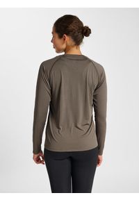 NewLine - Damska koszulka z długim rękawem Newline Beat. Kolor: brązowy. Długość rękawa: długi rękaw. Długość: długie #2