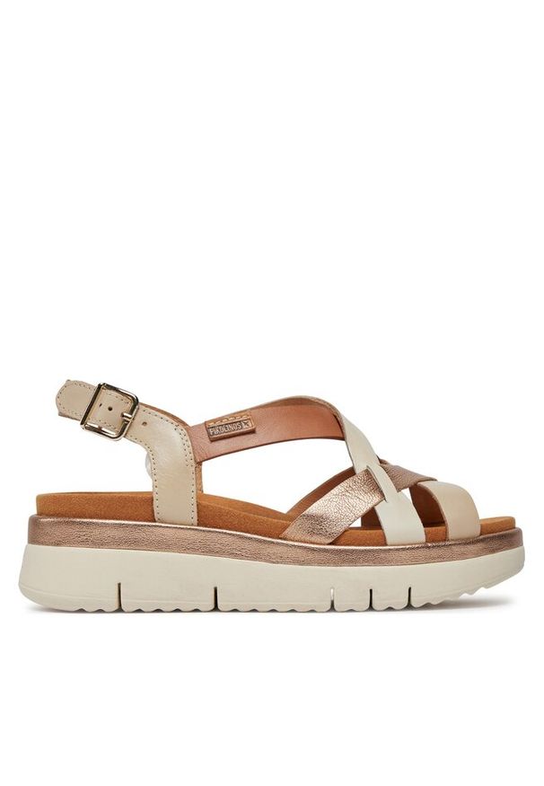 Sandały Pikolinos. Kolor: beżowy