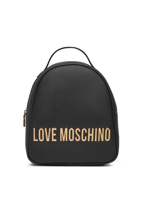 Love Moschino - LOVE MOSCHINO Plecak JC4197PP1IKD0000 Czarny. Kolor: czarny. Materiał: skóra