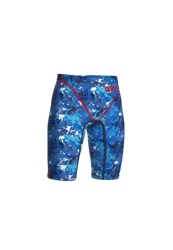 Spodenki startowe pływackie Arena Powerskin ST Next Jammer Junior Splashy. Kolor: niebieski
