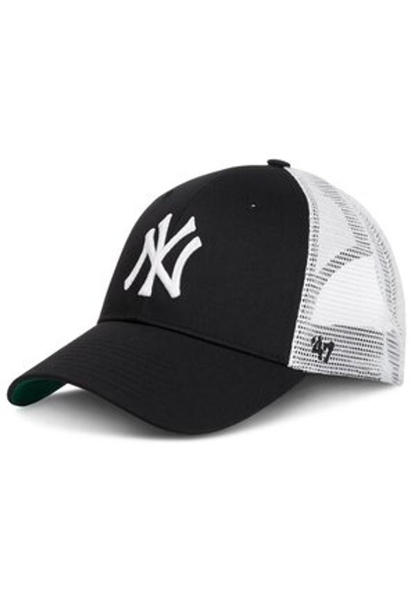 Czapka z daszkiem 47 Brand - New York Yankees 47 BRAND-B-BRANS17CTP-BK Czarny. Kolor: czarny. Materiał: materiał, bawełna, poliester