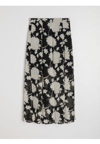 Sinsay - Spódnica midi w kwiaty - wielobarwny. Wzór: kwiaty #1