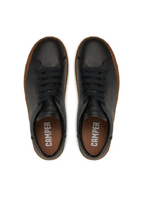 Camper Sneakersy Peu Terreno K201585-001 Czarny. Kolor: czarny. Materiał: skóra