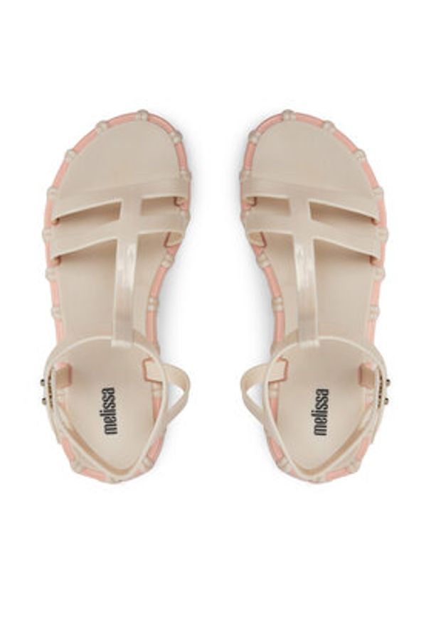 melissa - Melissa Sandały Melissa Ana Sandal Ad 33879 Beżowy. Kolor: beżowy