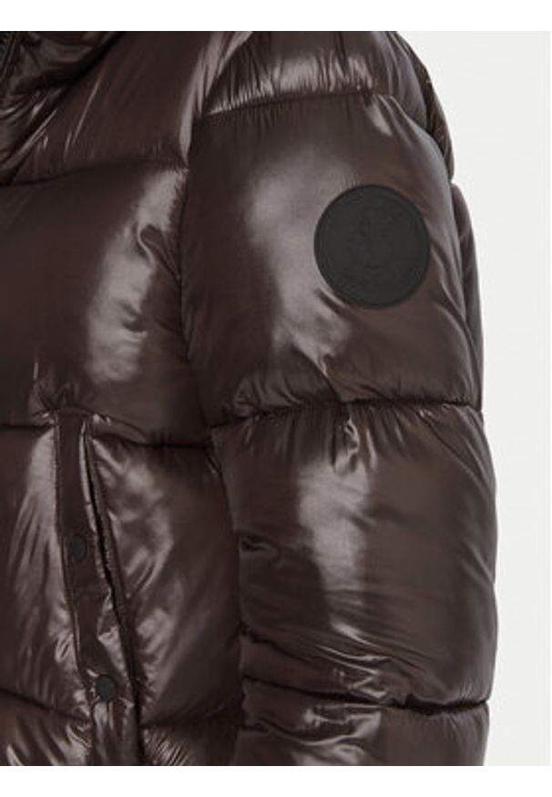 Save The Duck Kurtka zimowa D39370W LOVE21 Brązowy Regular Fit. Kolor: brązowy. Materiał: syntetyk. Sezon: zima