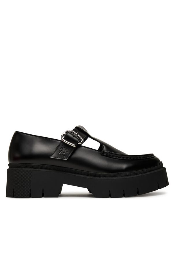 Hugo - Loafersy HUGO. Kolor: czarny