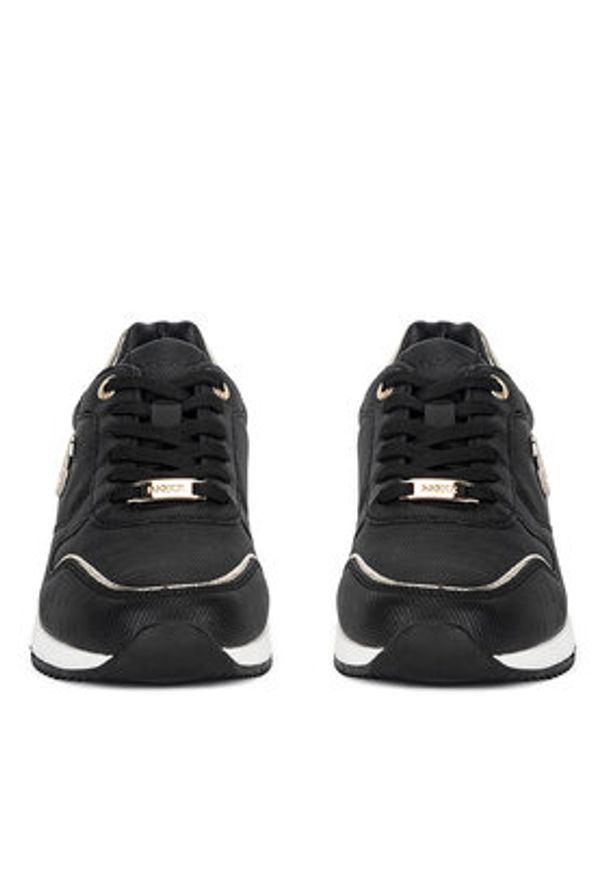 MEXX Sneakersy MI001008043W Czarny. Kolor: czarny. Materiał: skóra