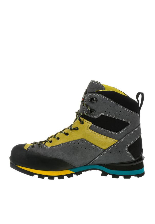 Buty trekkingowe LOMER Badia High Mtx wysokie zamsz. Kolor: szary. Materiał: zamsz