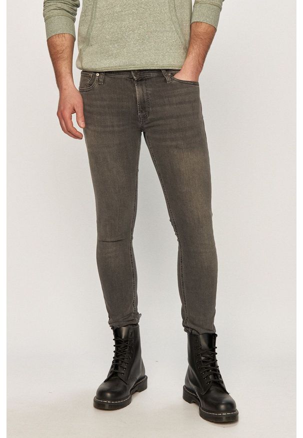 Jack & Jones Jeansy męskie. Kolor: szary