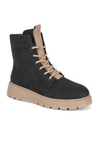 Rieker Trzewiki 70404-00 Czarny. Kolor: czarny. Materiał: nubuk, skóra #3