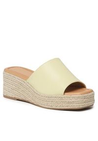 DeeZee Espadryle HRT220719 Zielony. Kolor: zielony. Materiał: skóra #4