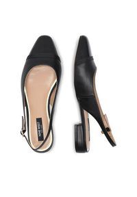 Nine West Baleriny SY2124 Czarny. Kolor: czarny. Materiał: syntetyk #6