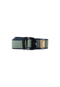 Pasek do spodni E9 Elegancio. Kolor: zielony. Sport: turystyka piesza