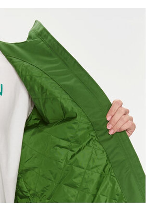 United Colors of Benetton - United Colors Of Benetton Kurtka przejściowa 27WZDN054 Zielony Regular Fit. Kolor: zielony. Materiał: syntetyk