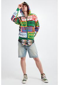 Kenzo - Spodenki męskie jeansowe KENZO. Materiał: jeans