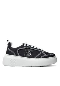 Sneakersy damskie czarne Armani Exchange XDX077 XV411 00002. Kolor: czarny #2