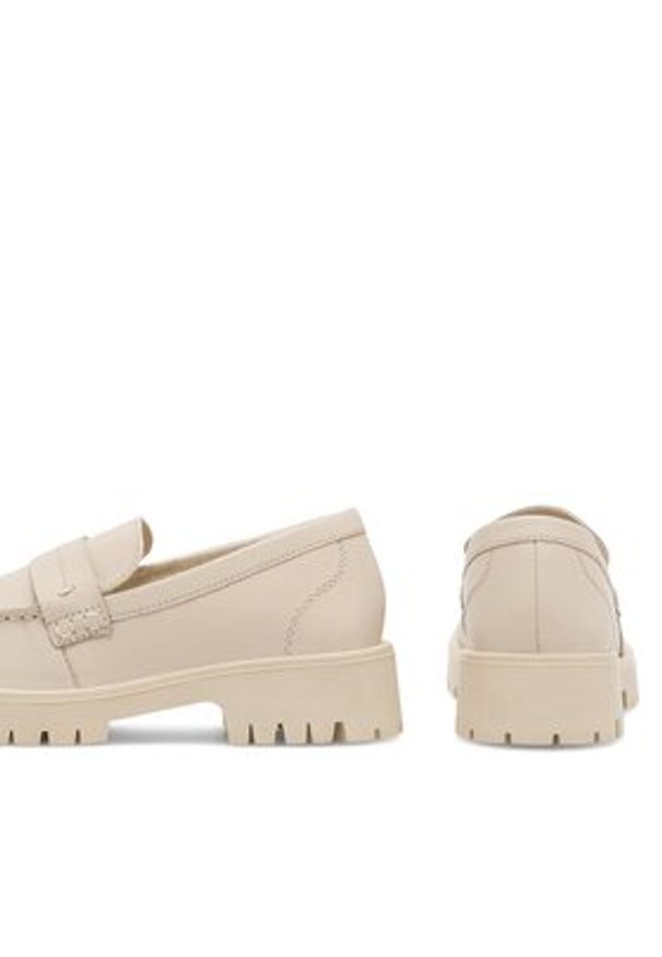 Lasocki Loafersy ARC-BEA-02 Écru. Materiał: skóra