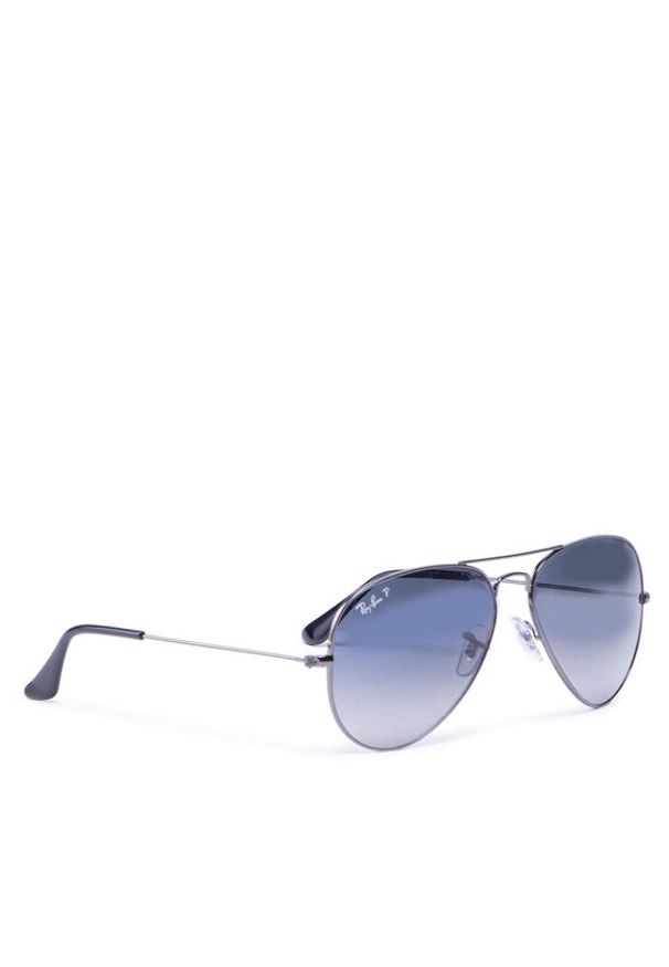 Ray-Ban Okulary przeciwsłoneczne Aviator 0RB3025 004/78 Szary. Kolor: szary