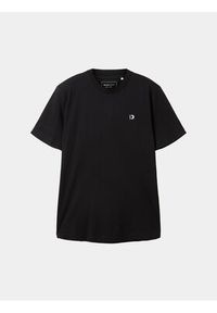 Tom Tailor Denim T-Shirt 1037655 Czarny Basic Fit. Kolor: czarny. Materiał: bawełna