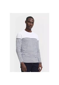 SOL'S - Koszulka z długim rękawem Sol's Matelot. Kolor: biały, niebieski, wielokolorowy. Długość rękawa: długi rękaw. Długość: długie #1