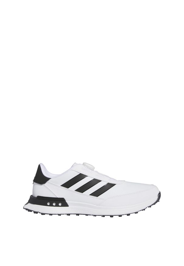 Adidas - Buty S2G Spikeless BOA 24 Wide Golf. Kolor: biały, wielokolorowy, czarny. Materiał: materiał. Sport: golf