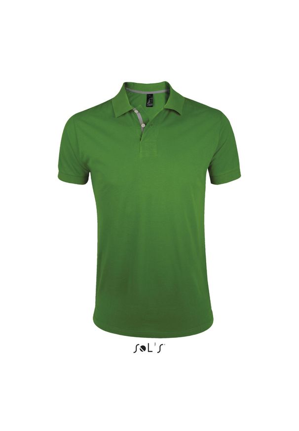 SOL'S - Polo Sol's Portland. Typ kołnierza: polo. Kolor: zielony. Styl: młodzieżowy