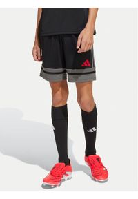 Adidas - adidas Szorty sportowe Squadra 25 JN4448 Czarny Regular Fit. Kolor: czarny. Materiał: syntetyk. Styl: sportowy #1